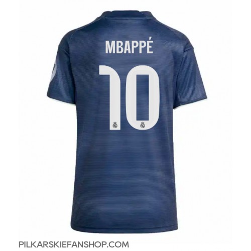 Koszulka piłkarska Real Madrid Kylian Mbappe #10 Strój wyjazdowy dla kobiety 2025-26 tanio Krótki Rękaw Koszulka piłkarska Real Madrid Kylian Mbappe #10 Strój wyjazdowy dla kobiety 2025-26 tanio Krótki Rękaw